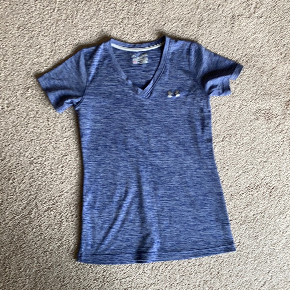 Blue Under Armour shirt